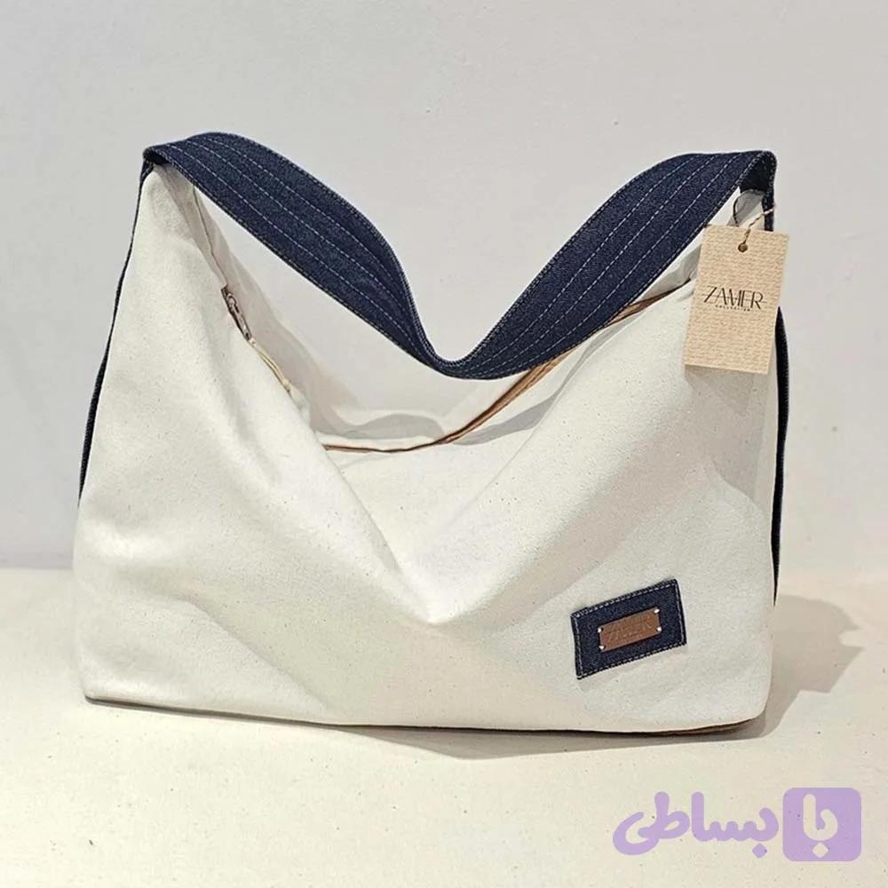 کیف پارچه ای ترکیبی زامر — تصویر 1