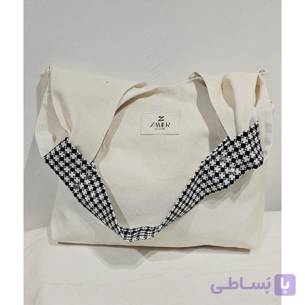کیف پارچه ای رو دوشی با طرح خاص زامر — تصویر 1