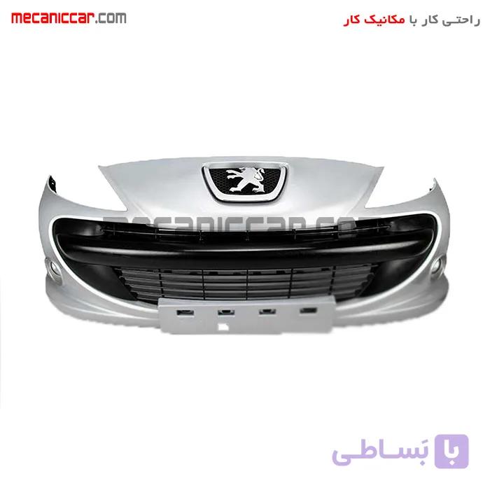 مجموعه کامل سپر جلو پژو 207 رنگ شده سروصنعت — تصویر 1