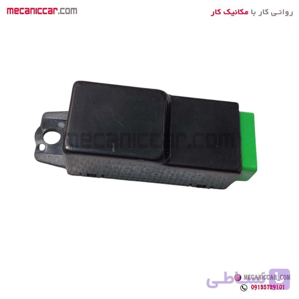رله کولر سبز (سنسور تنظیم دمای داخل کابین) پژو ۴۰۵ و پارس و سمند والافن — تصویر 1