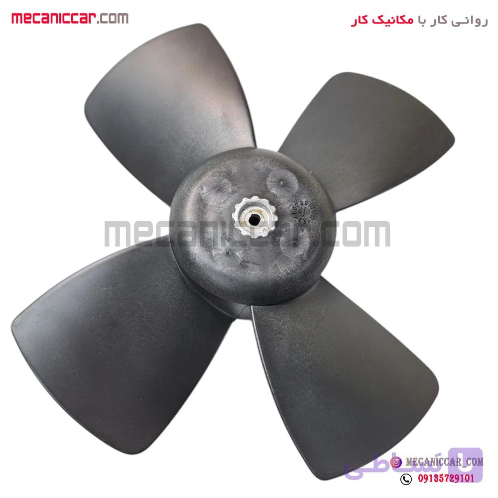 پروانه فن چهار پر (تک دور) پراید اچ ای سی — تصویر 1