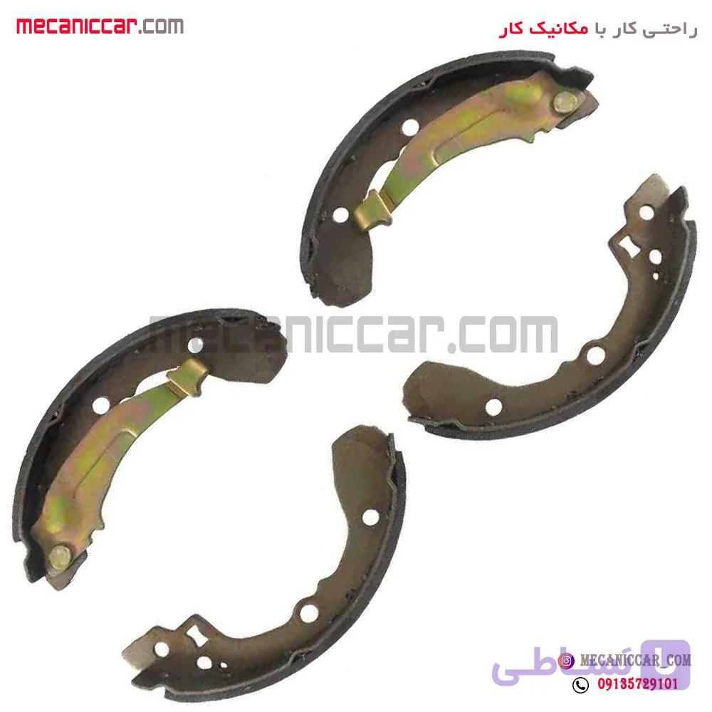 لنت ترمز چرخ عقب تیبا با اهرم طرح ریویی — تصویر 1