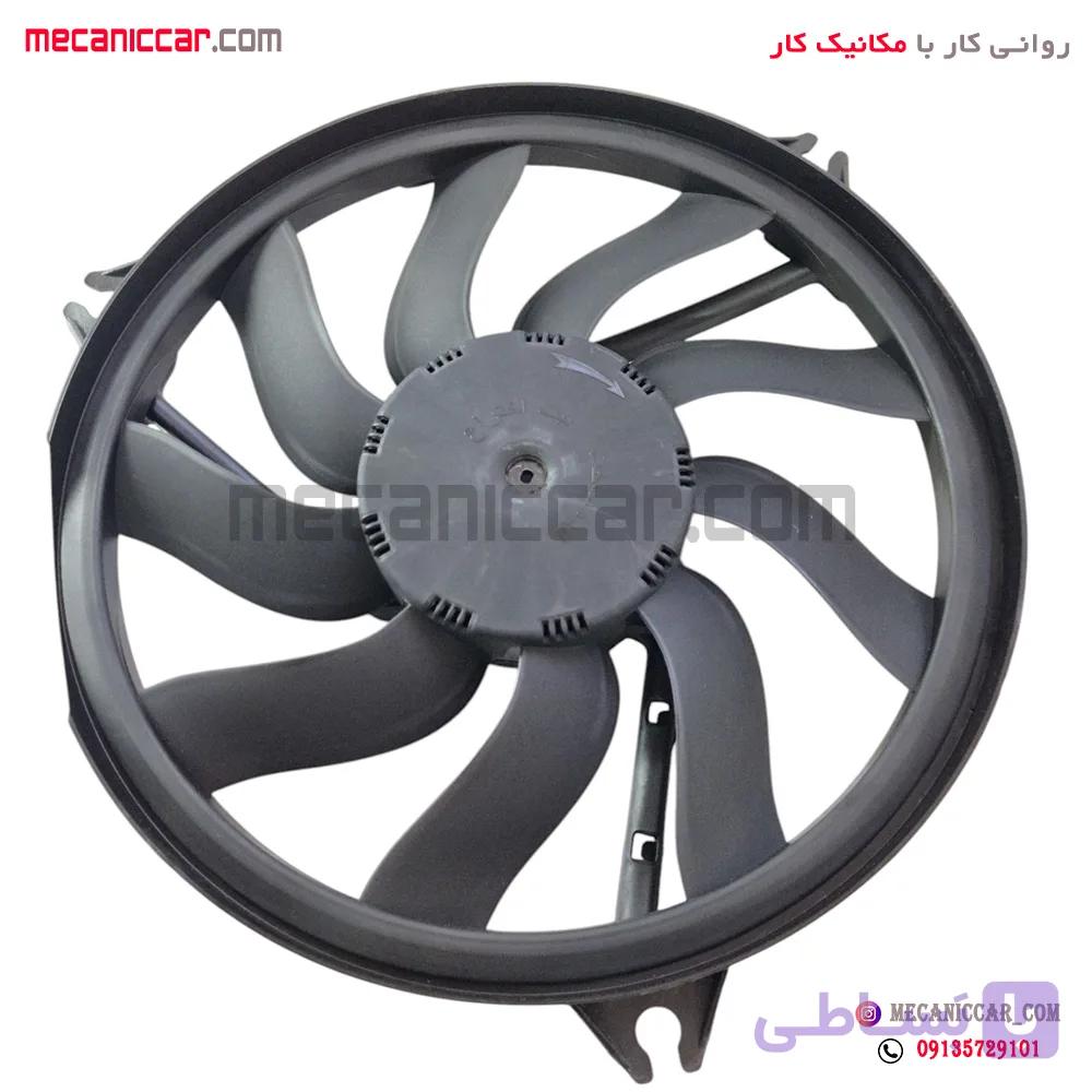پروانه فن بهینه توربو با دیاق پژو 206 ایده ساخت — تصویر 1