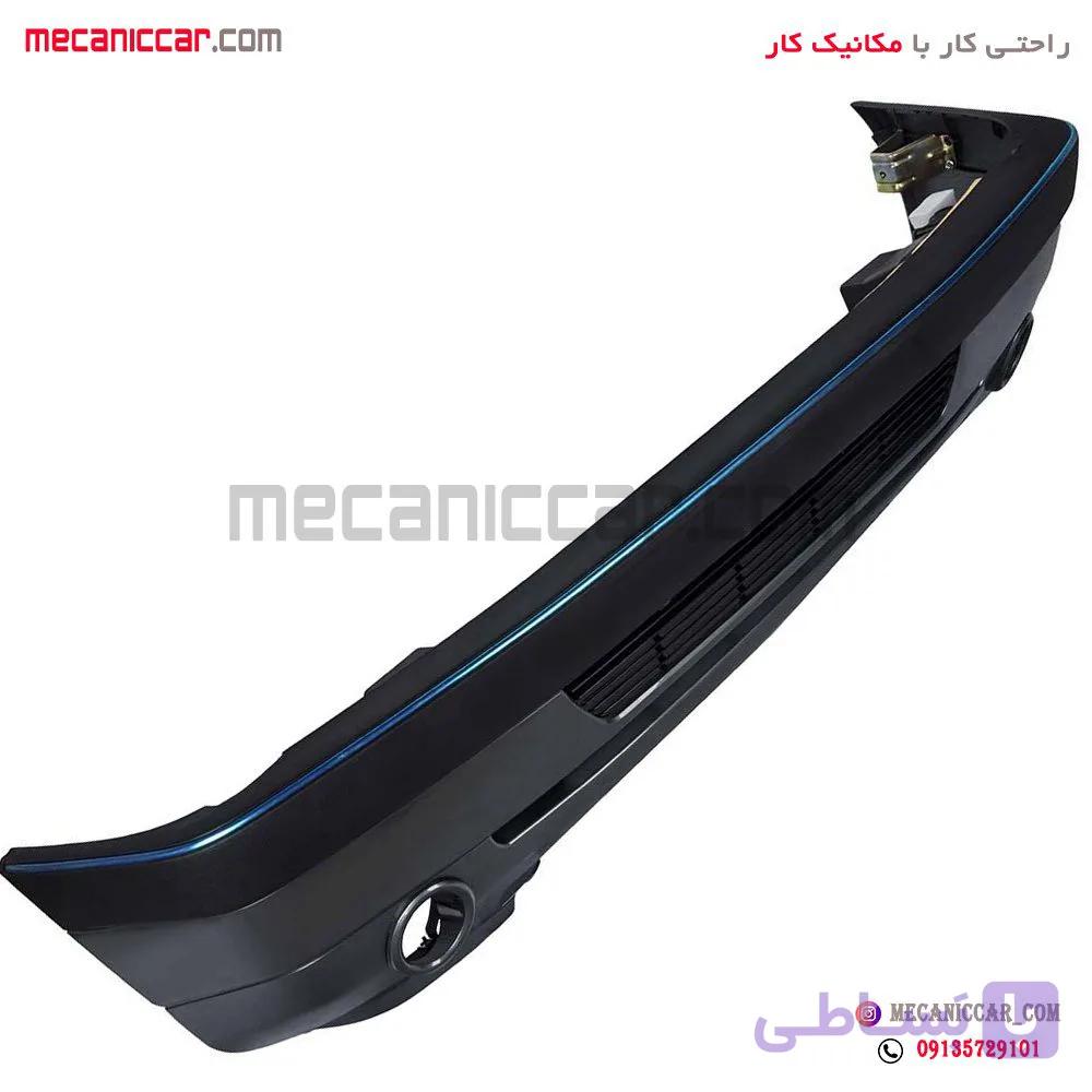 سپر جلوی خام پژو 405 SLX با دیاق پلیمری، پایه و قاب پرژکتور سروصنعت — تصویر 1