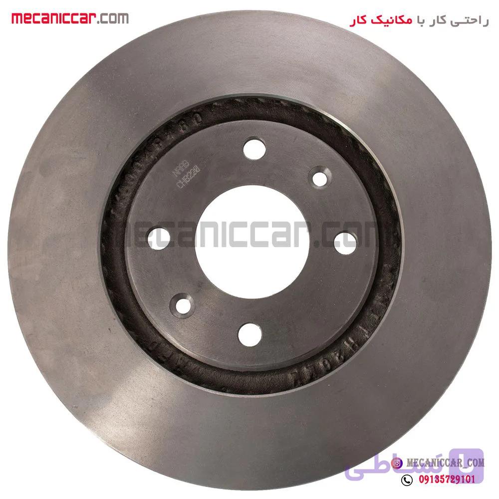 دیسک ترمز چرخ جلو زانتیا و سمند ملی (EF7) — تصویر 1