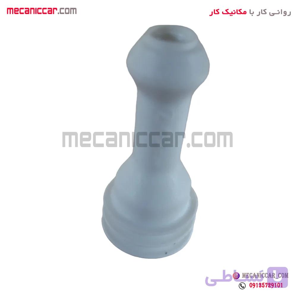بست درب پوش (قاب) محفظه شمع سفید سمند ملی ef7 — تصویر 1