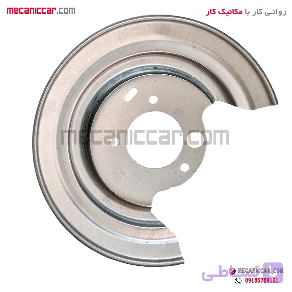 صفحه محافظ اکسل عقب (محافظ دیسک چرخ) راست پژو 405 و پارس دیسکی طوس — تصویر 1