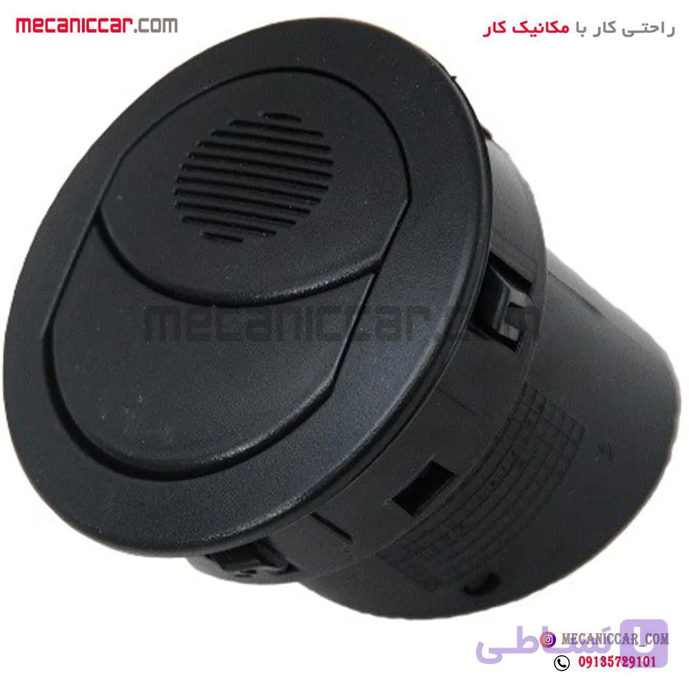 دریچه هواکش کولر و بخاری رو داشبورد پراید 131 و 111 — تصویر 1