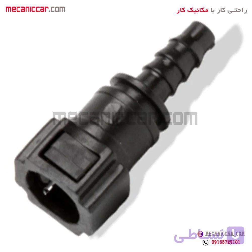 سوکت لوله (شیلنگ) بنزین سر صاف دنده ای تپش صنعت (101)
