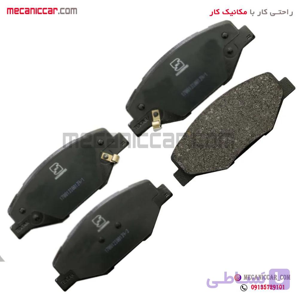 لنت ترمز چرخ جلو سمند ملی EF7 و دنا تکستار ایساکو — تصویر 1