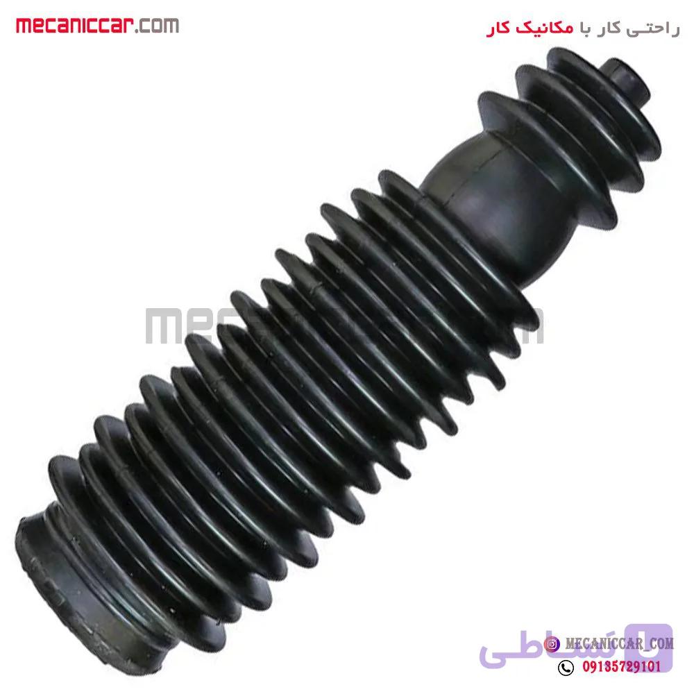 لاستیک گردگیر چپ پوسته فرمان یک سر گشاد پژو 405 و پارس و سمند دیناپارت — تصویر 1