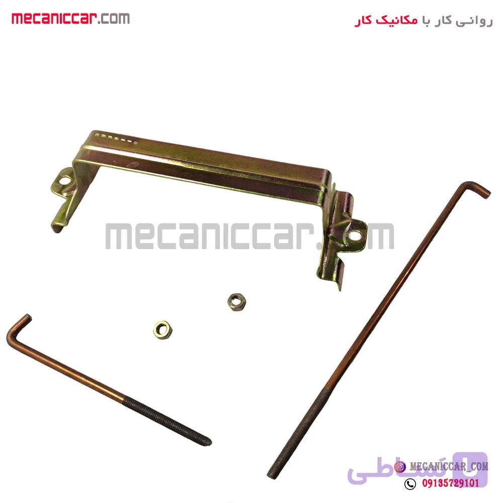 بست نگهدارنده اطراف باطری پژو 405 و پارس ارادپارت — تصویر 1