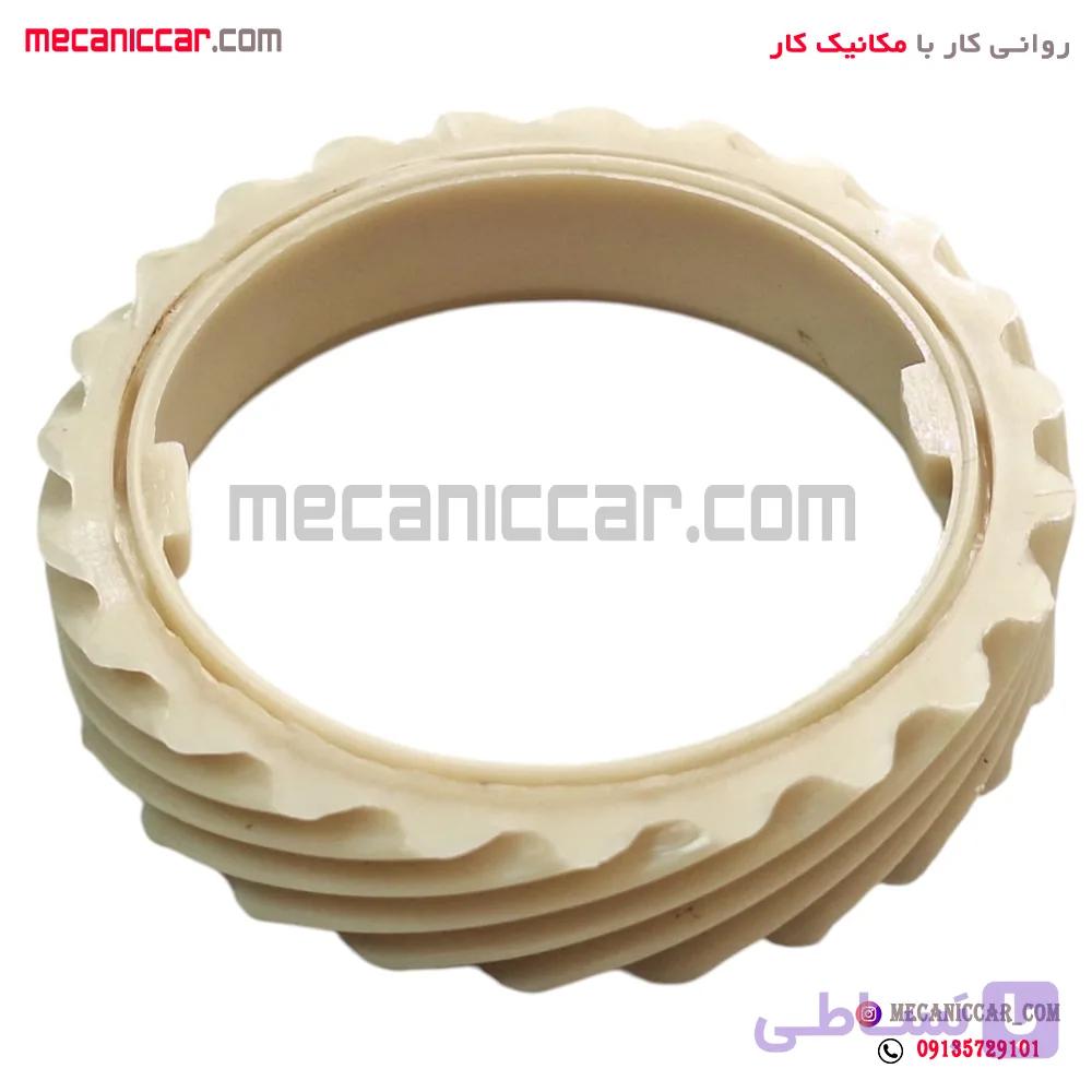 دنده کیلومتر داخل گیربکس پلاستیکی پراید کارماتک — تصویر 1