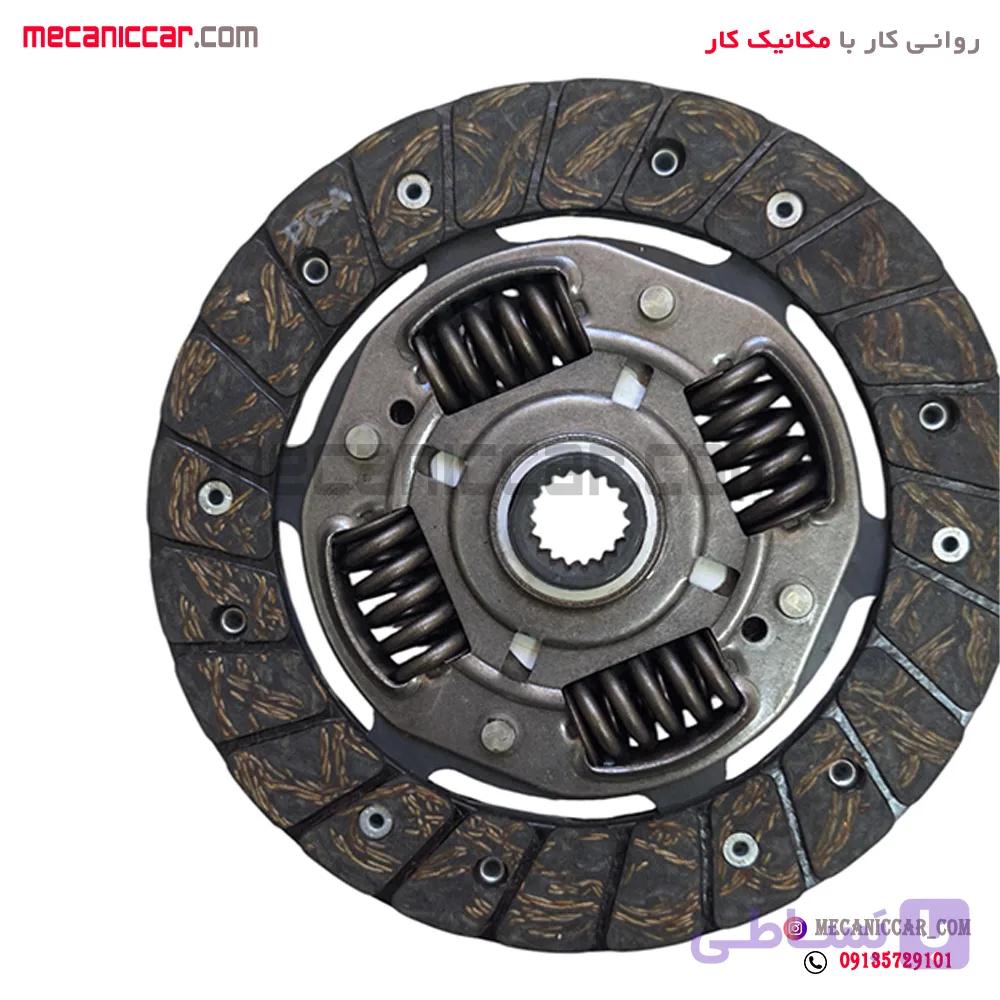 دیسک و صفحه کامل (کیت کلاچ) پژو 206 تیپ 2 عظام — تصویر 1