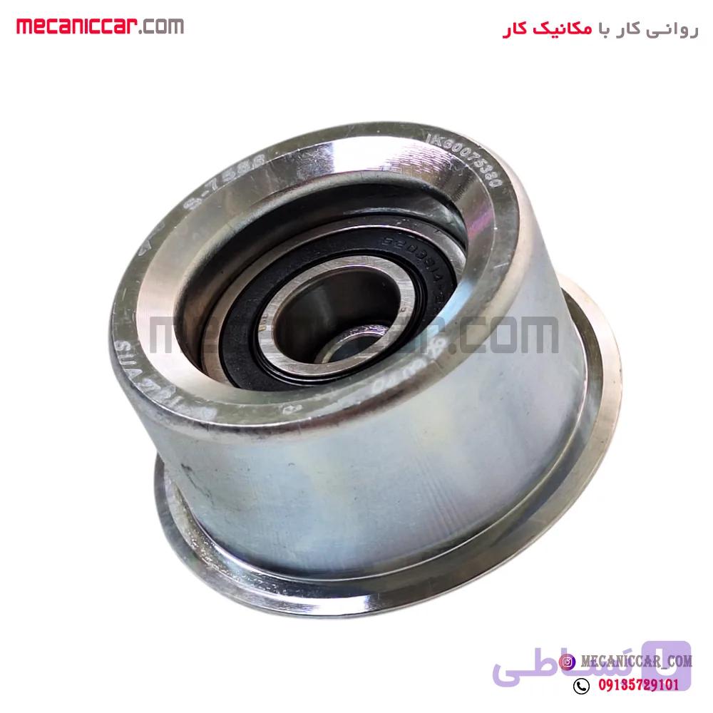 بلبرینگ تسمه تایم فلزی ثابت سمند ملی EF7 و دنا مدل 1401 به بعد توربو ایساکو — تصویر 1