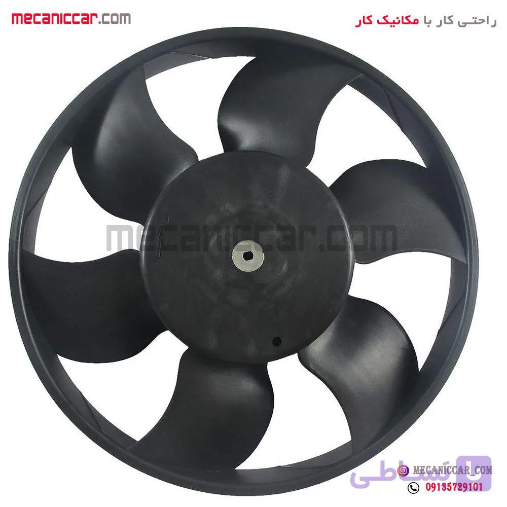 پروانه فن دو دور رادیاتور پراید و تیبا دیناپارت — تصویر 1