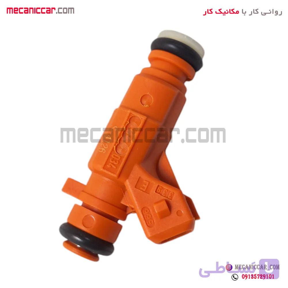 سوزن انژکتور نارنجی 4 سوراخ سمند ملی EF7 و 206 تیپ 5 — تصویر 1