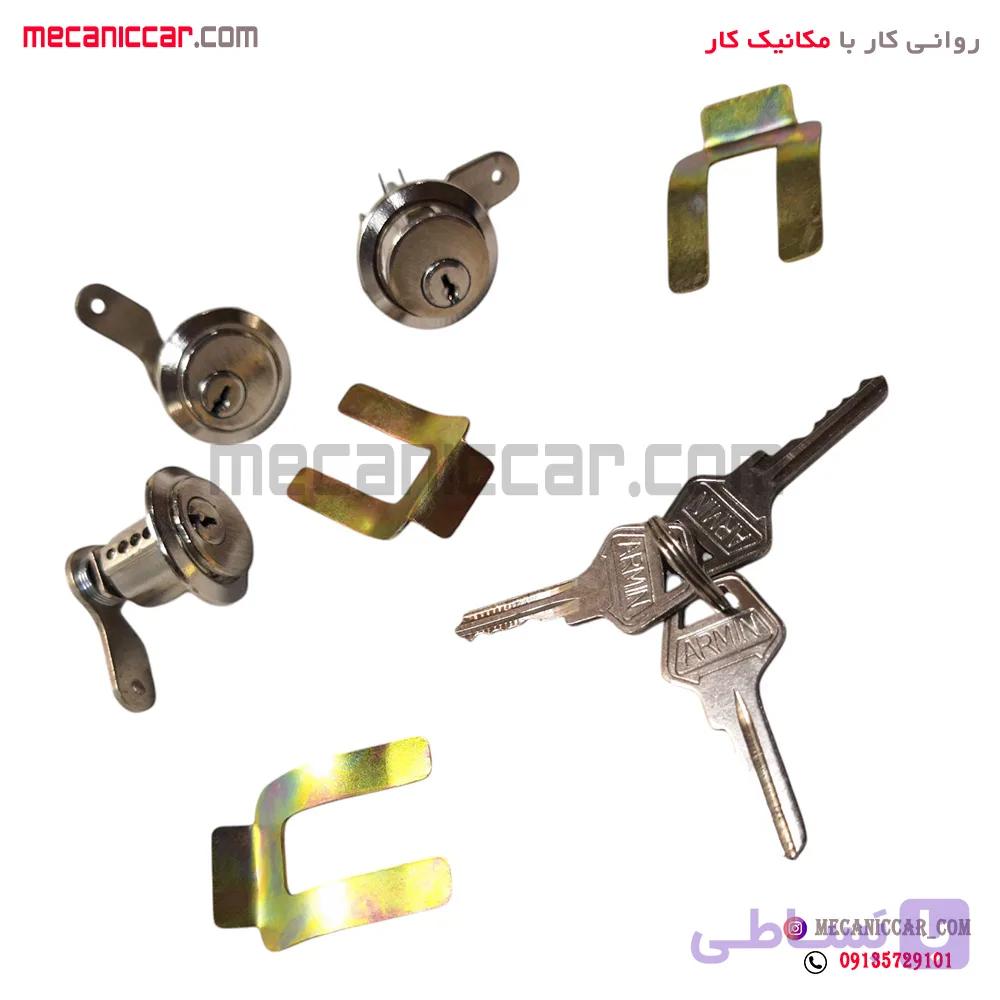 قفل سوئیچی ضد سرقت درب و صندوق 3 گانه (L۹۰) ال نود و تندر و ساندرو نیکوپارت — تصویر 1