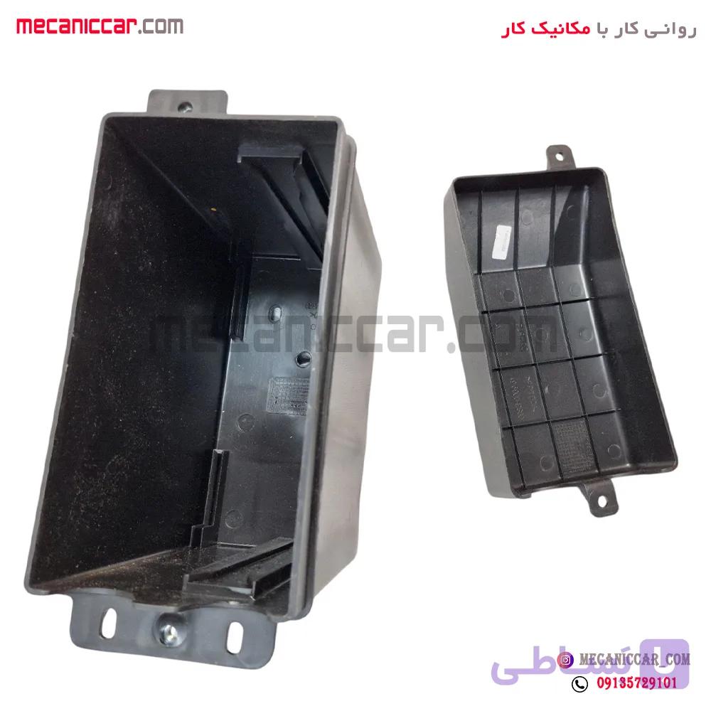 قاب جعبه محافظ ایسیو تک خانه با درب مولتی پلکس سمند و دنا — تصویر 1