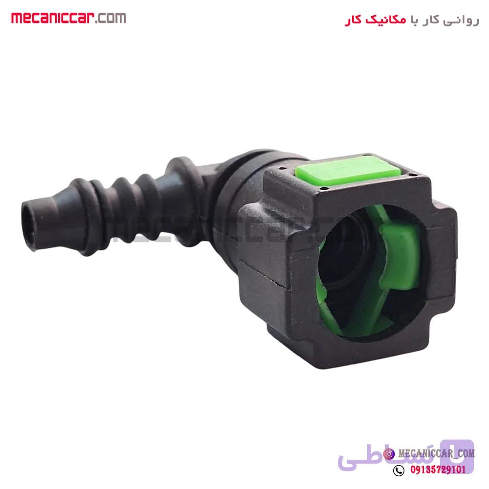 سوکت فیلتر (صافی) زانویی بنزین پژو ۴۰۵  و پارس و سمند (103) — تصویر 1