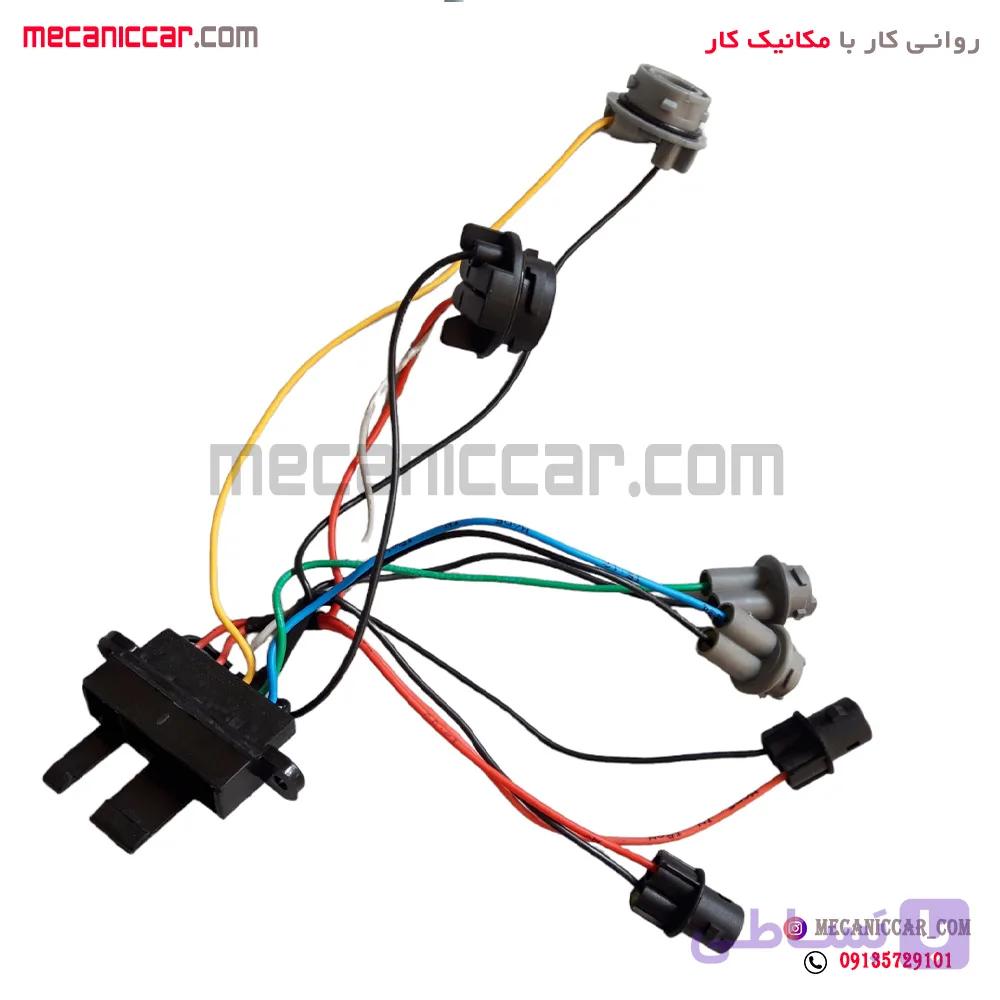 سوکت چراغ خطر پژو 405 slx — تصویر 1