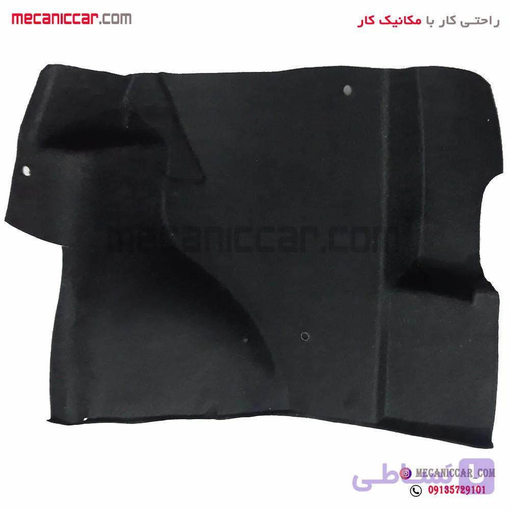 موکت (نمدی) روی گلگیر صندوق عقب راست پراید دوگانه سوز CNG — تصویر 1