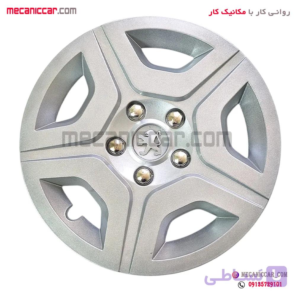 قالپاق چرخ پژو طرح تارا سایز 15 صنعتگر — تصویر 1