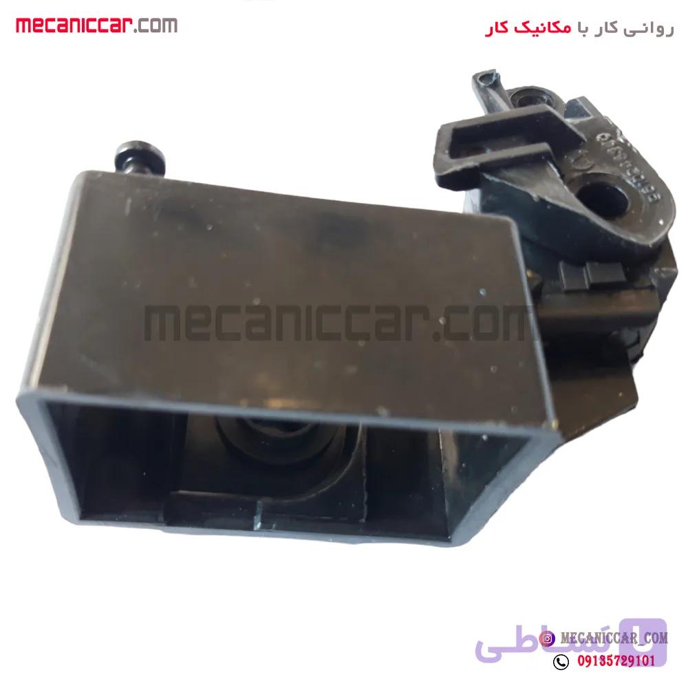 قاب کاور پلاستیکی قفل صندوق پژو 405 و پارس و سمند پیشرفت — تصویر 1