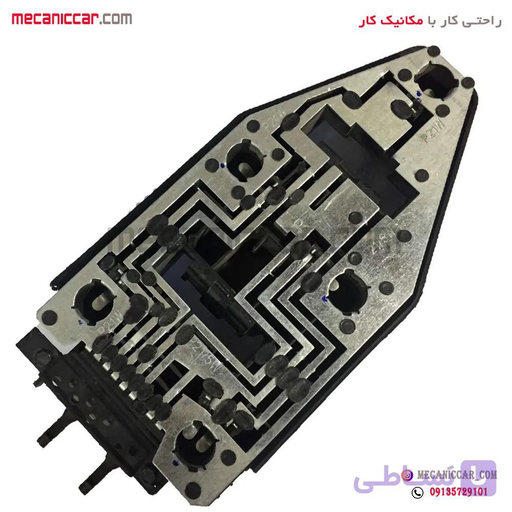 مجموعه جا لامپی (سوکت چراغ خطر) راست پژو 405 جمع ساز — تصویر 1