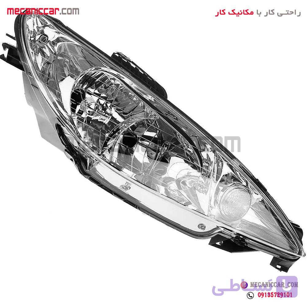 چراغ جلو راست پژو ۲۰۶ بدون موتور — تصویر 1
