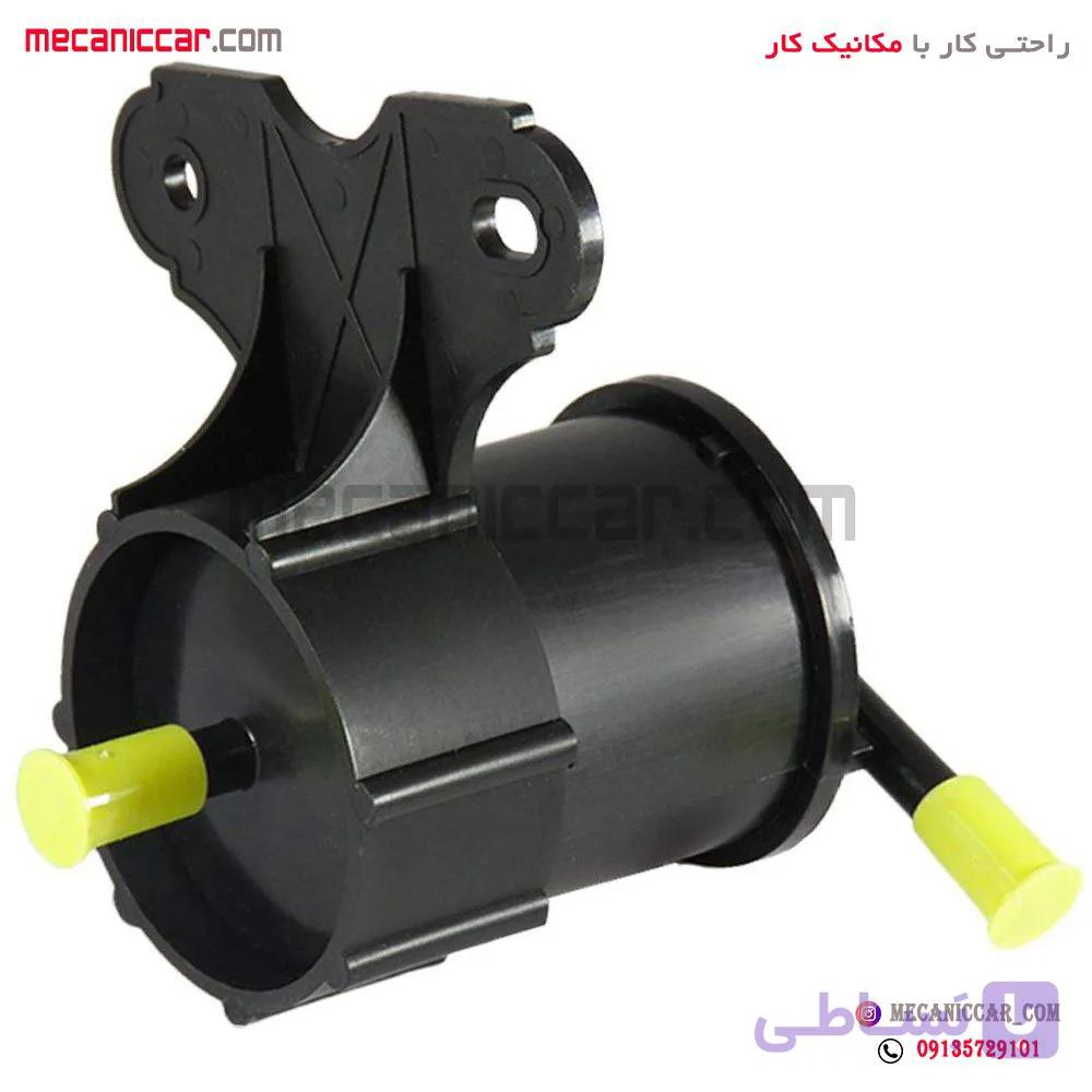 فیلتر (صافی) بنزین پلیمری سرکج با براکت پراید اچ ای سی — تصویر 1