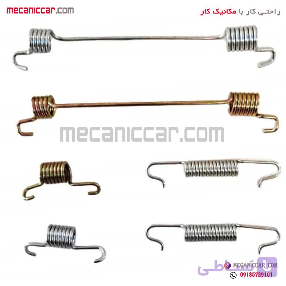 کیت فنر لنت عقب پژو 206 تیپ 2 و 3 طهران پارت