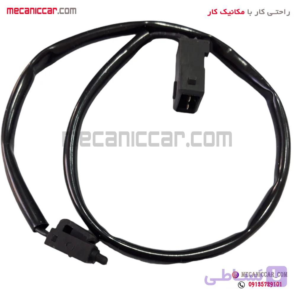 میکروسوئیچ قفل درب موتور ( کلید لای درب کاپوت) پژو 206 و 207 و رانا — تصویر 1