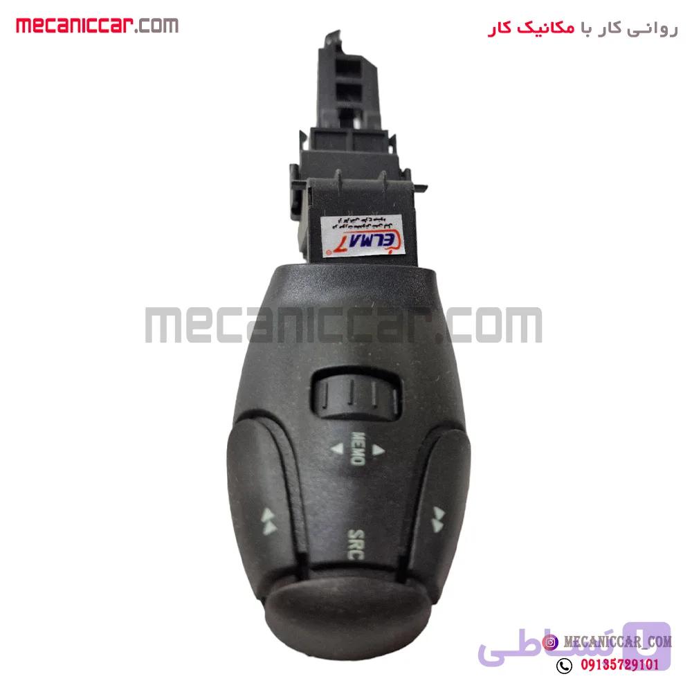 دسته ولوم تنظیم رادیو و ضبط (اینترفیس) پژو 206 مدل پایین قدیم دناکو — تصویر 1