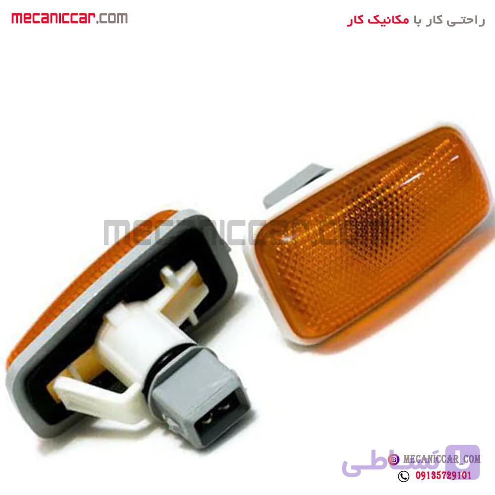 چراغ راهنما پارک بغل گلگیر سفید پراید 132 — تصویر 1