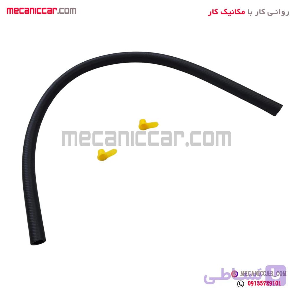 شیلنگ اب خروجی رگلاتور به خروجی رادیاتور سمند ملی EF7 گازسوز دیناپارت — تصویر 1