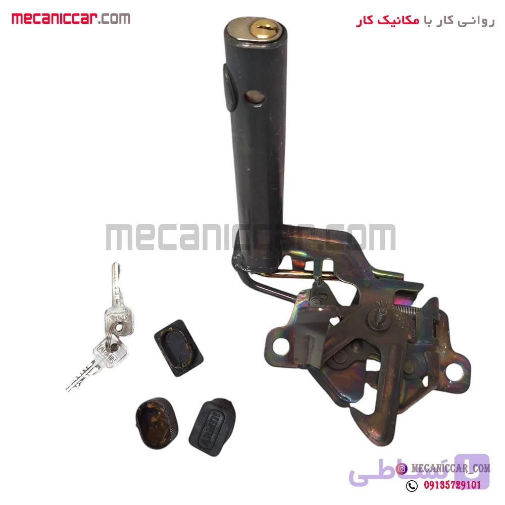 قفل درب موتور (کاپوت) ضد سرقت کلید دار ساینا پیشرفت — تصویر 1