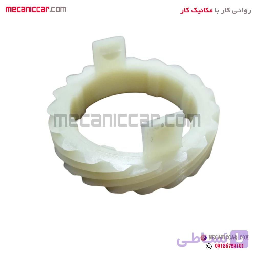 دنده کیلومتر بزرگ 19 دندانه سفید پژو 206 تیپ 2 و 3 طهران پارت — تصویر 1