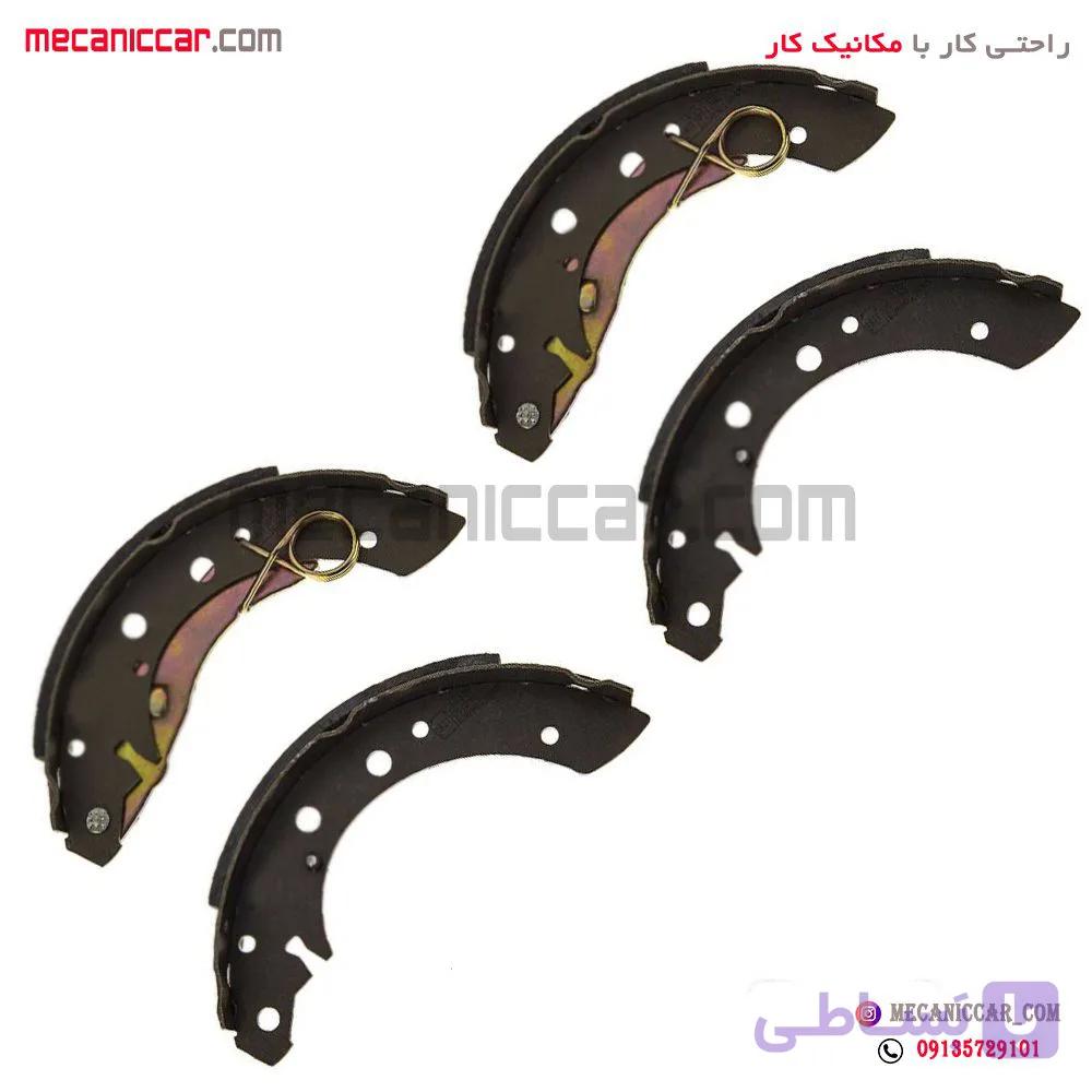 لنت ترمز چرخ عقب سمند ملی EF7 اسیالنت — تصویر 1