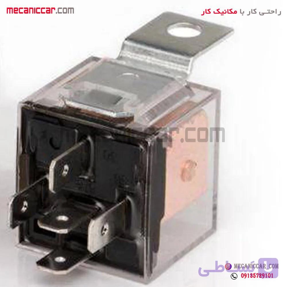 رله شیشه ای 60 امپر پژو 405 و 206 و پارس و سمند دیناپارت