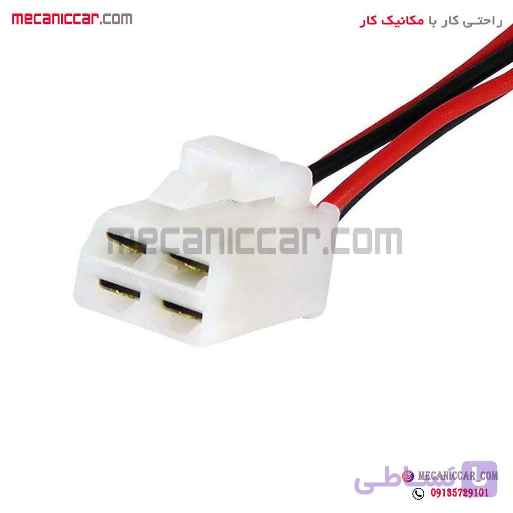 سوکت رله فن پراید انژکتور دیناپارت — تصویر 1