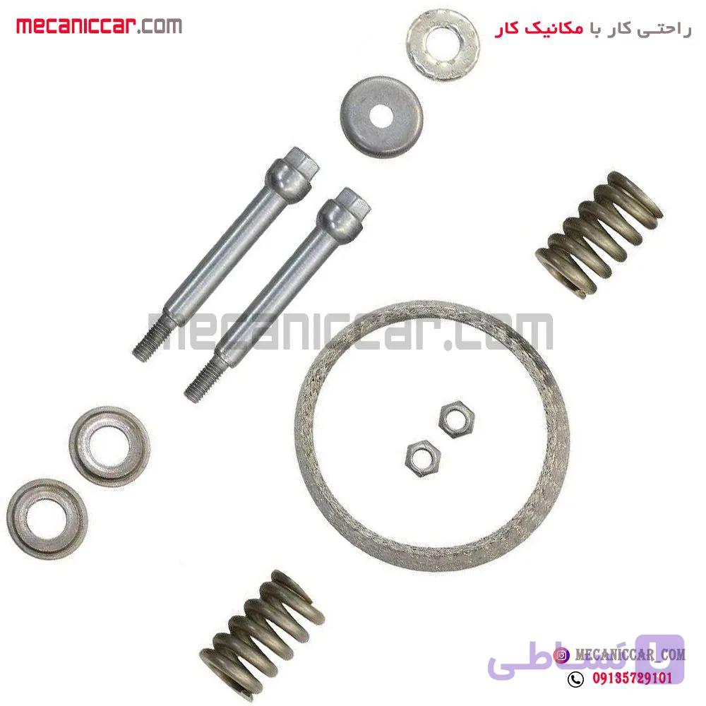 کیت کامل واشر گلویی اگزوز پژو ۴۰۵ و پارس و سمند ایساکو — تصویر 1