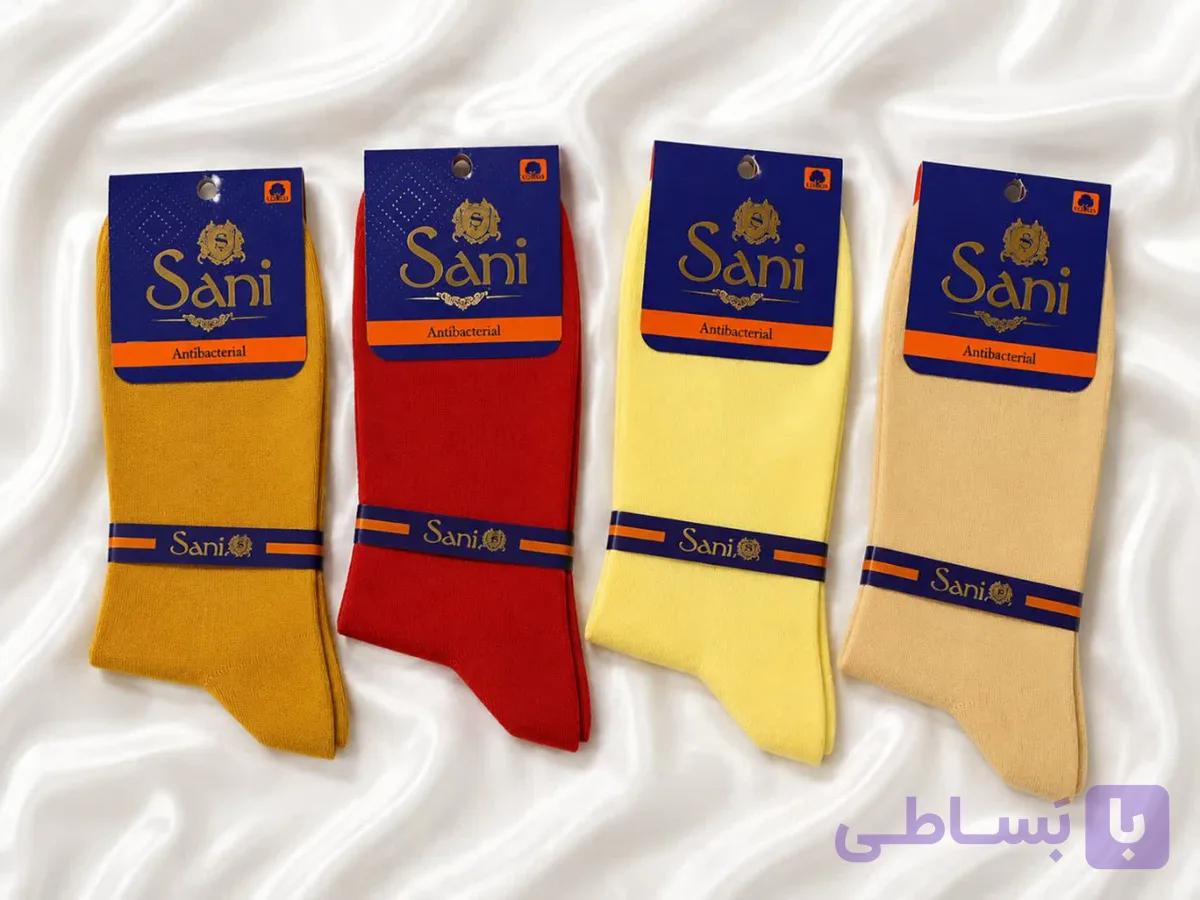 جوراب ساق دار مردانه جعبه ای سانی ( 12 عددی )