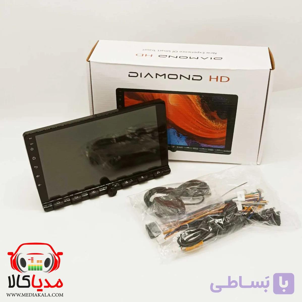 مانیتور اندروید خودرو DIAMOND HD مدل 2GB/32GB با نمایشگر IPS