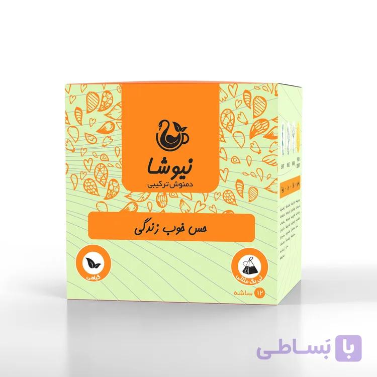 دمنوش گیاهی حس خوب  زندگی نیوشا