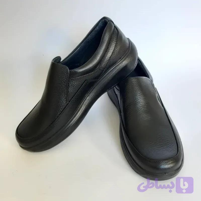 کفش مردانه چرم طبیعی دستدوز مدل 008 تمام چرم