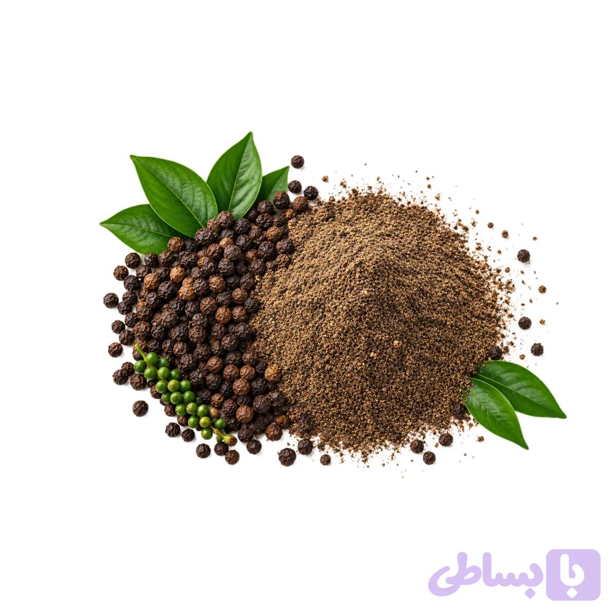 پودرفلفل سیاه خالص(۱۰۰۰ گرمی)