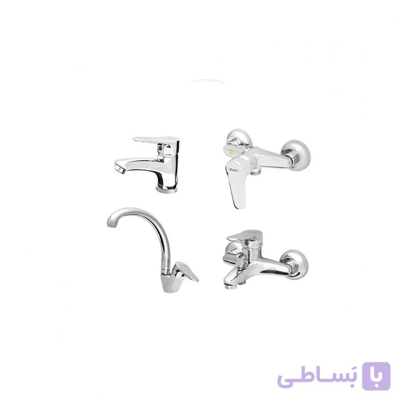 شیرآلات شیذر مدل ساحل | کروم — تصویر 1