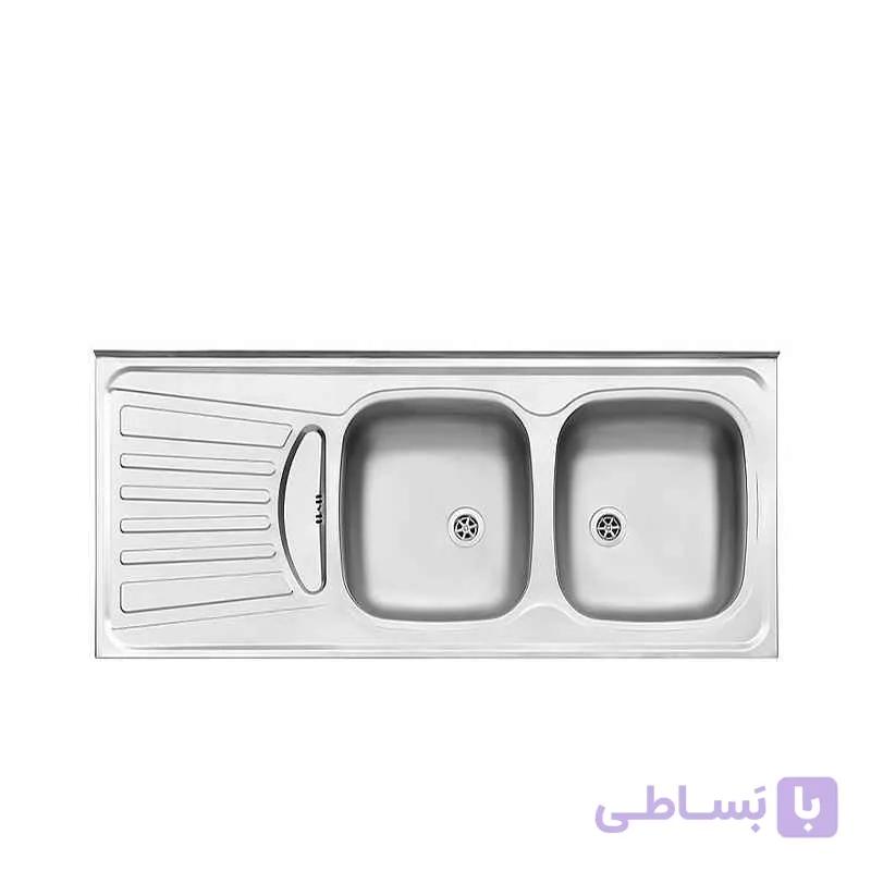سینک 260/50 روکار استیل البرز