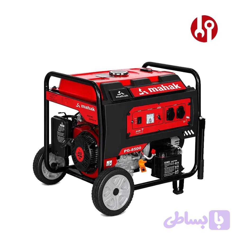 موتور برق بنزینی محک PG8500 – توان 7.5 کیلووات — تصویر 1